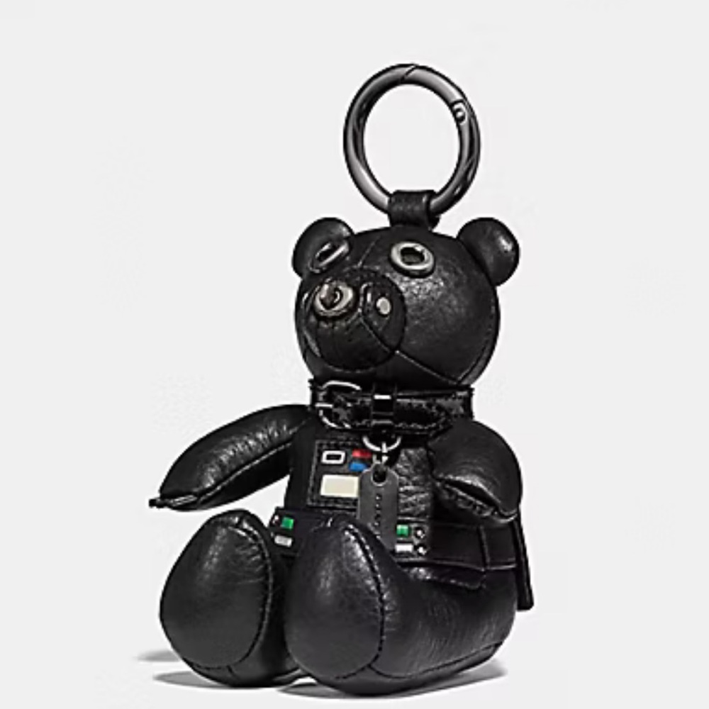 Coach Darth Vader Star Wars Black Bear Keychain